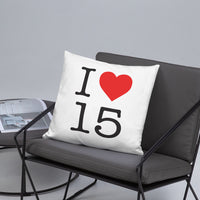 Thumbnail for Coussin Cantal - I love Cantal 15 NY style