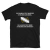T-shirt Alsacien noir - 10 heures sans marcher