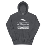 Thérapie Saint Thomas  - Sweatshirt à capuche - Ici & Là - T-shirts & Souvenirs de chez toi