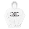 Sweatshirt Ardéchois blanc - Je ne crie pas, je suis Ardéchoise