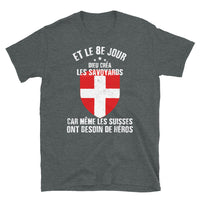 Thumbnail for T-shirt Savoie noir dos - Le 8e jour, héros des Savoyards