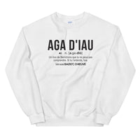 Thumbnail for Définition Aga d'Iau, Berry - Sweatshirt - Ici & Là - T-shirts & Souvenirs de chez toi