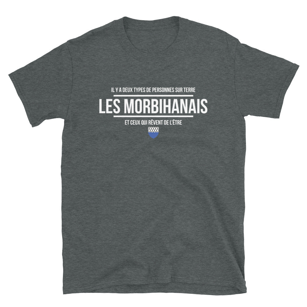 T-shirt Bretagne noir - Fierté morbihannaise en coton