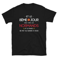 Thumbnail for T-shirt Normands noir - Design humoristique et fier