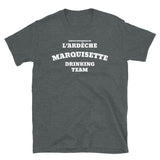 Marquisette National drinking team - Ardèche - T-shirt Unisexe à Manches Courtes - Ici & Là - T-shirts & Souvenirs de chez toi