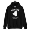 Sweatshirt Algérie noir - Mon histoire commence