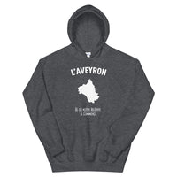 Thumbnail for Sweatshirt Aveyron noir - Là où notre histoire a commencé