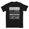 T-shirt Peruvienne noir - Désolé ce mec est pris par une fille
