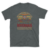 T-shirt Bourgogne noir - Endroits Nivernais en coton doux