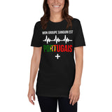 Mon groupe sanguin : Portugais plus - T-shirt Standard - Ici & Là - T-shirts & Souvenirs de chez toi