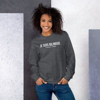 Thumbnail for Bilingue Comtois - Sweatshirt - Ici & Là - T-shirts & Souvenirs de chez toi