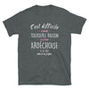 T-shirt Ardéchois noir - Avoir raison avec humour