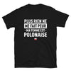 T-shirt Pologne noir - Ma femme est polonaise