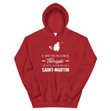 Pas besoin de Thérapie Saint Martin - Sweatshirt à capuche - Ici & Là - T-shirts & Souvenirs de chez toi
