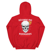Thumbnail for Ne déconne pas avec les Normands, ils n'ont pas juste l'air fous - Sweatshirt à capuche - Ici & Là - T-shirts & Souvenirs de chez toi