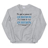 Sweatshirt Bretagne blanc - Ce qui se passe à Quibéron