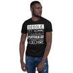 Désolé Portugaise - T-shirts Unisexe Standard - Ici & Là - T-shirts & Souvenirs de chez toi