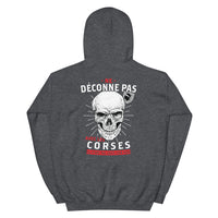 Thumbnail for Sweatshirt Corse rouge dos - Ne déconne pas avec les Corses !
