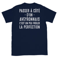 Thumbnail for T-shirt Aveyron gris foncé - Passer à côté d'un Aveyronnais