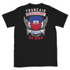 T-shirt Haïtien noir - Français, Belge, Suisse, Canadien