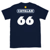 T-shirt Catalan 66 Pastis noir - Un hommage au Sud avec humour