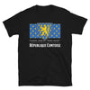 T-shirt Franche-Comté noir - Comtois rends toi nenni ma foi