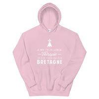 Thumbnail for Je n'ai Pas besoin de Thérapie j'ai juste besoin d'aller en Bretagne - Sweatshirt à capuche - Ici & Là - T-shirts & Souvenirs de chez toi