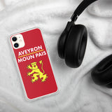 Aveyron Moun Pais - drapeau Coque iPhone - Ici & Là - T-shirts & Souvenirs de chez toi