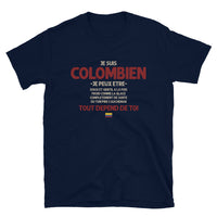 Thumbnail for Colombien ça dépend de toi - T-shirt Standard - Ici & Là - T-shirts & Souvenirs de chez toi