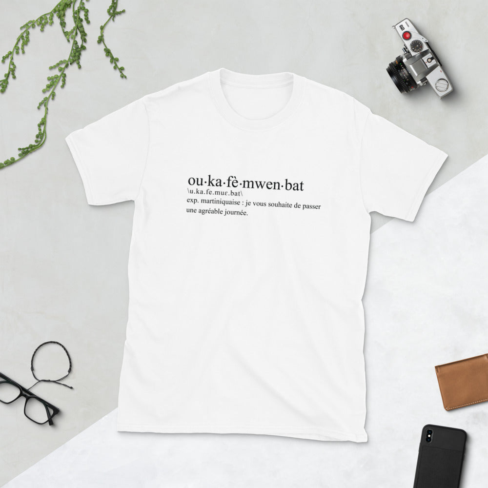 Définition humoristique : ou ka fè mwen bat - créole martiniquais & humour - T-shirt Standard - Ici & Là - T-shirts & Souvenirs de chez toi