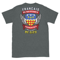 Thumbnail for T-shirt Charentais bleu marine face - Français, Belge, Suisse, Canadien