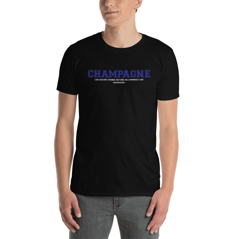 Champagne histoire - T-shirt standard - Ici & Là - T-shirts & Souvenirs de chez toi