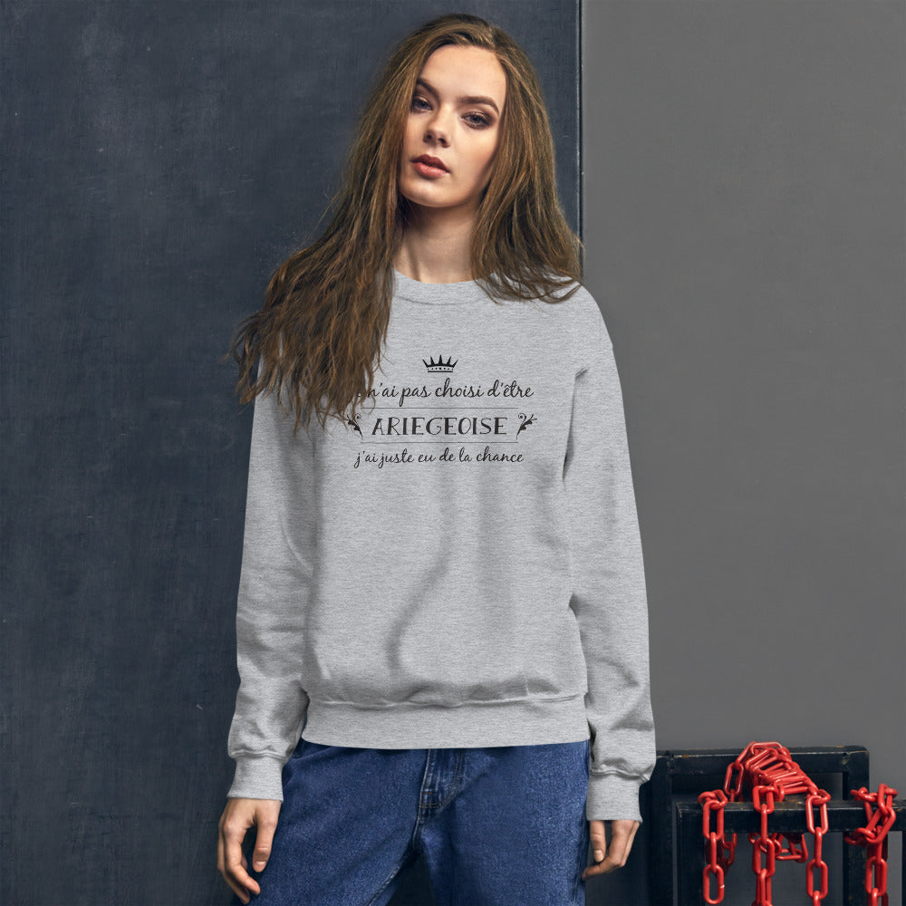 Choix Ariégeoise - Sweatshirt - Ici & Là - T-shirts & Souvenirs de chez toi