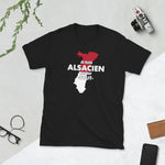 Alsacien avant tout - T-shirt Standard - Ici & Là - T-shirts & Souvenirs de chez toi