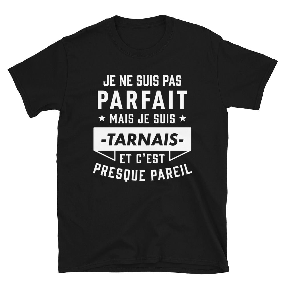 T-shirt Tarnais noir - Confort et fierté locale