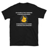 T-shirt Bigourdan noir - Un Bigourdan peut boire 10 h sans marcher
