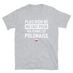 Ma femme est polonaise - T-shirt Standard - Ici & Là - T-shirts & Souvenirs de chez toi
