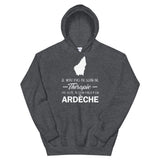 Pas besoin de Thérapie Ardèche - Sweatshirt à capuche - Ici & Là - T-shirts & Souvenirs de chez toi