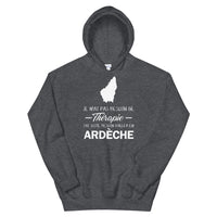 Thumbnail for Sweatshirt Ardèche gris foncé - Pas besoin de thérapie