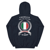 Thumbnail for Italien par le coeur - Sweatshirt à capuche - Ici & Là - T-shirts & Souvenirs de chez toi