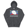 Sweat à capuche Réunion noir - Gâteau patate humoristique