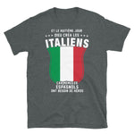 8e-jour-italiens T-shirt Standard - Ici & Là - T-shirts & Souvenirs de chez toi