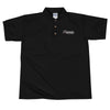 Polo Toulonnais noir - Toulonnais pour toujours brodé