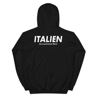 Thumbnail for Sweatshirt Italie noir - Italien ça se prononce Dieu