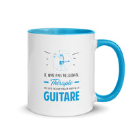 Thumbnail for Mug ou tasse pour les guitaristes - à Intérieur Coloré je n'ai pas besoin de thérapie - Ici & Là - T-shirts & Souvenirs de chez toi