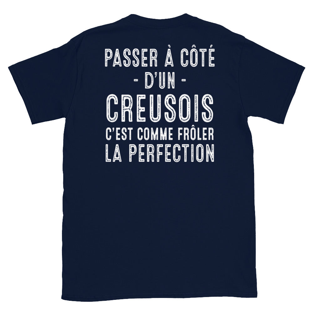 T-shirt Creusois gris foncé - Passer à côté d'un Creusois