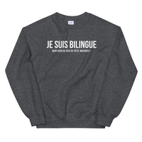 Thumbnail for Bilingue Béarnais - Sweatshirt - Ici & Là - T-shirts & Souvenirs de chez toi