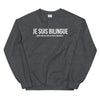 Sweatshirt Béarn noir - Fierté locale et chaleur douillette