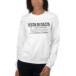 Testa Di Cazzo - Italie - Sweatshirt - Ici & Là - T-shirts & Souvenirs de chez toi