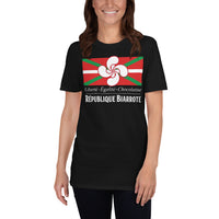 Thumbnail for T-shirt Biarritz bleu marine - Fierté locale et confort